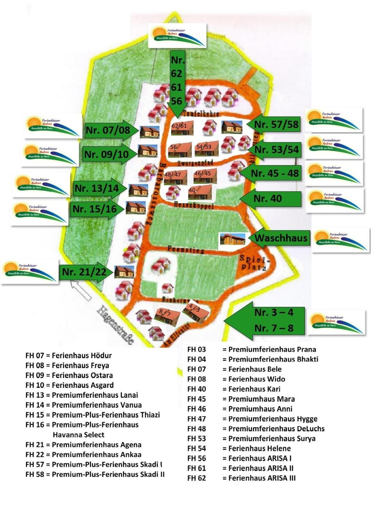 Premiumferienhaus Bhakti Hasselfelde Kültér fotó